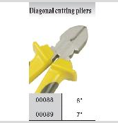 Diagonal Cutting Pliers with Insulated Handles