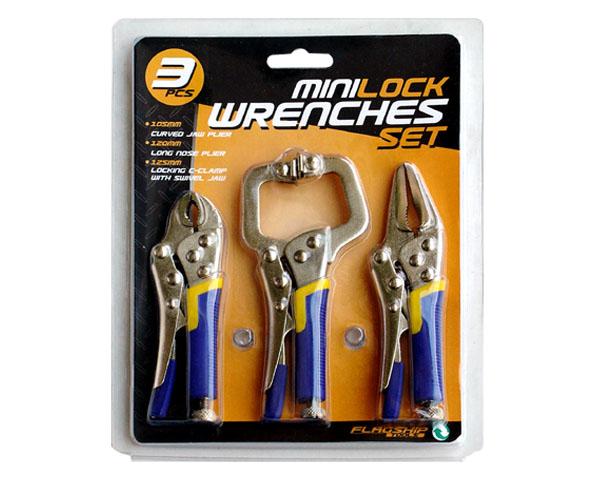 Mini Locking Pliers Set