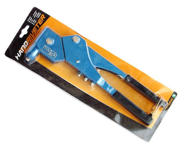 Hand Riveter Tool with Multiple Nosepieces