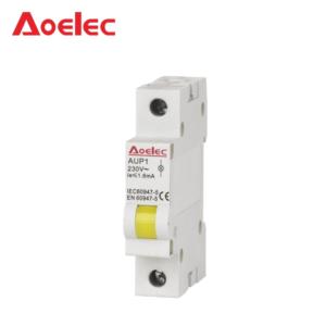 Single-pole miniature circuit breaker