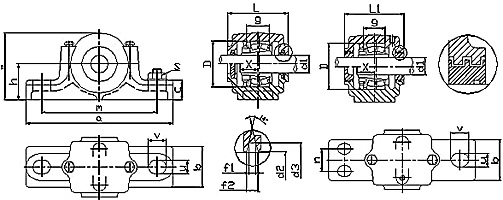 SN500 Series Plummer Block Bearing Housing
