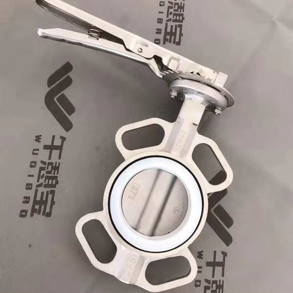 Wafer Butterfly Valve PN16, SS304, PTFE