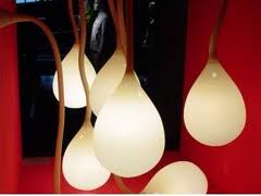 Teardrop Pendant Light Cluster