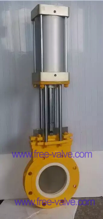 Pneumatic Ceramic Slurry Gate Valve
