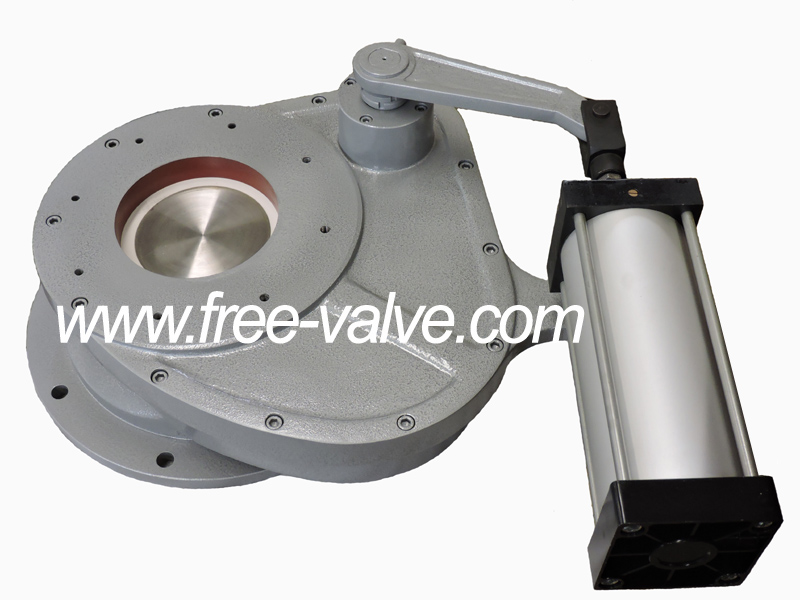 Pneumatic Ceramic Swing Discharge Gate Valve - Image 2