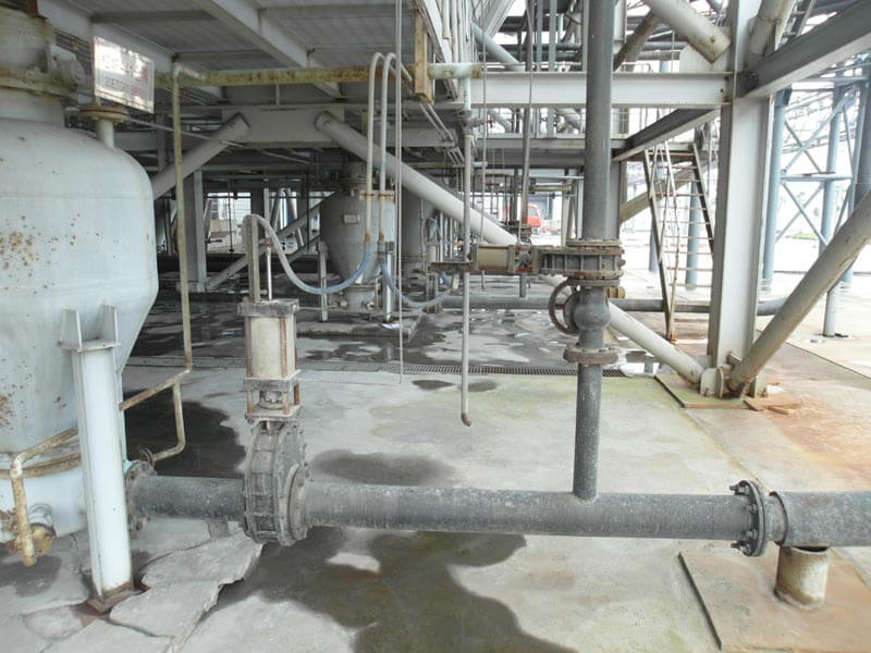Pneumatic Ceramic Swing Gate Valve for Abrasive Materials