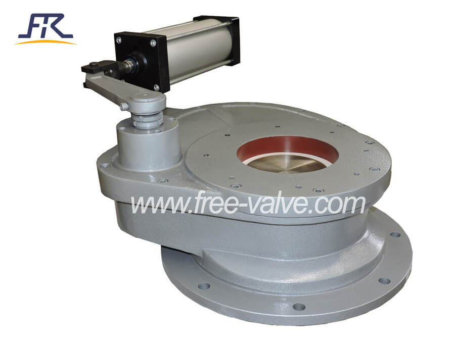 Pneumatic Ceramic Swing Discharge Gate Valve - Image 2