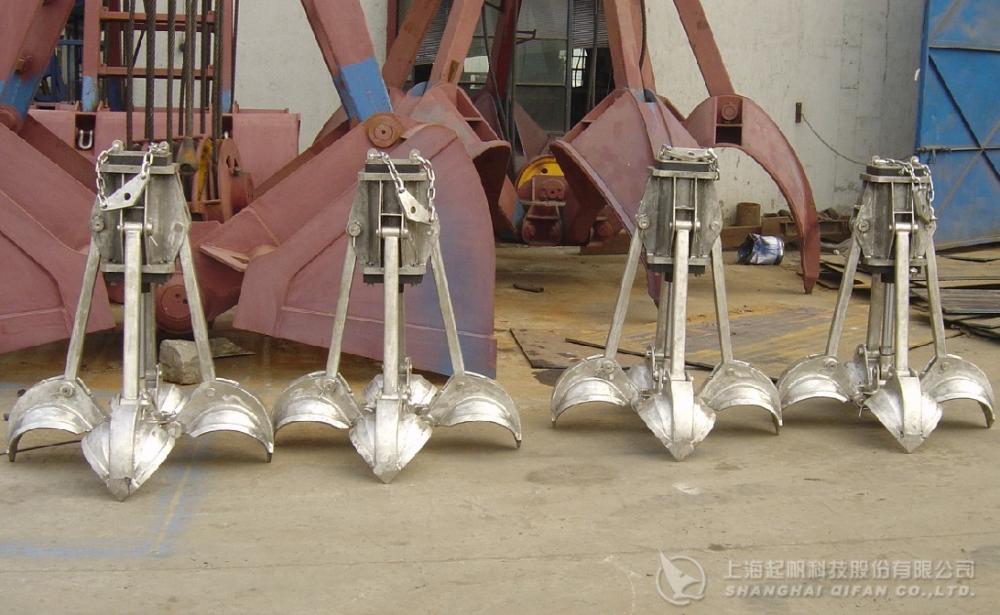 Pneumatic Stainless Steel Orange Peel Grab