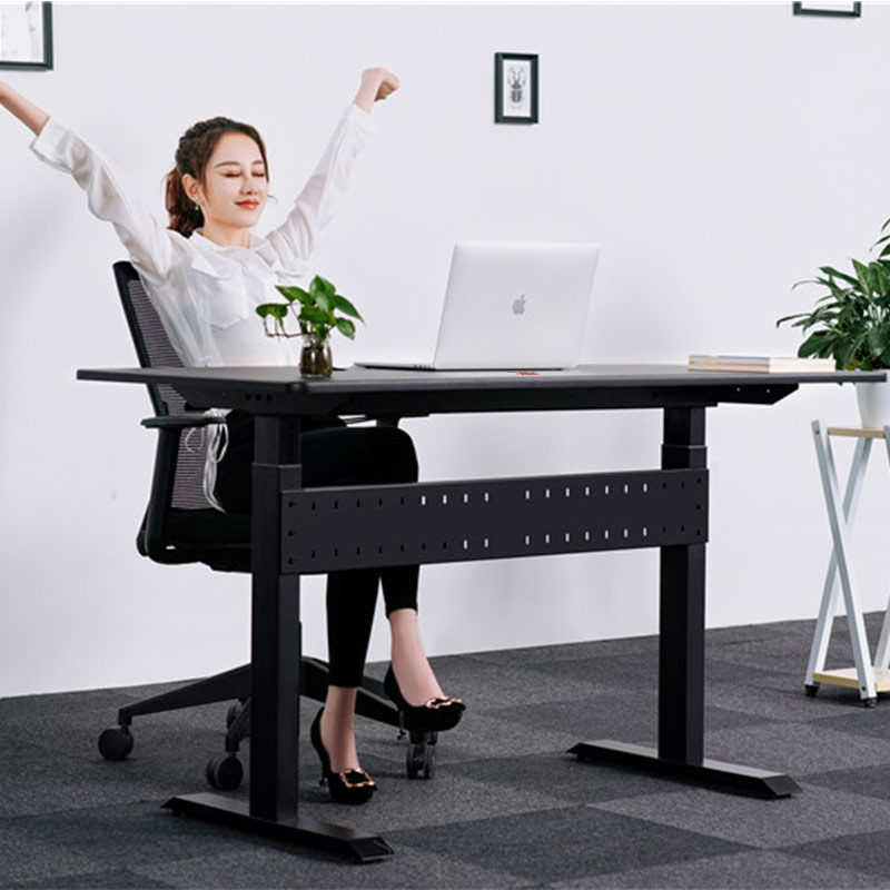 Pneumatic Height Adjustable Sit Stand Desk - HDDG001 - Image 2