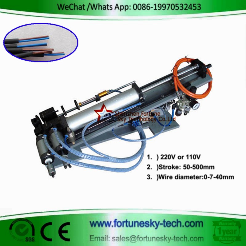 Pneumatic Cable Jacket Stripping Machine