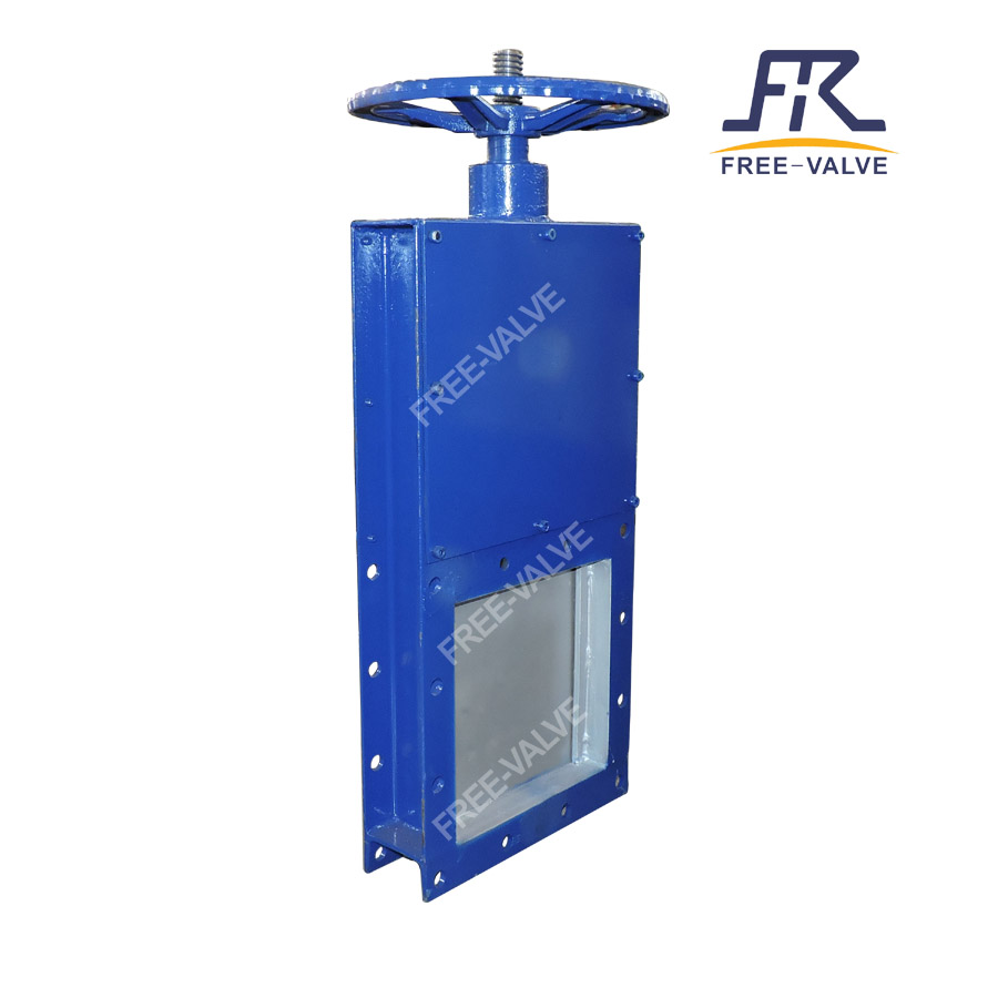 Pneumatic Operation Square Sliding Gate Valve for fly ash system - Image 2