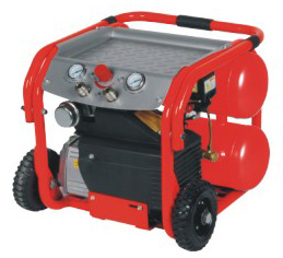 Portable Twin-Tank Air Compressor