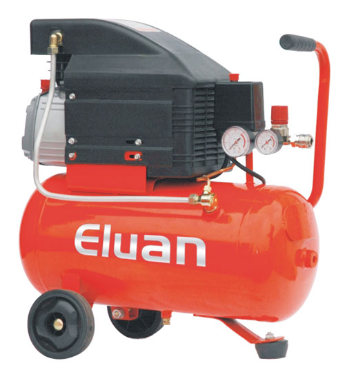 Portable Air Compressor with Horizontal Tank