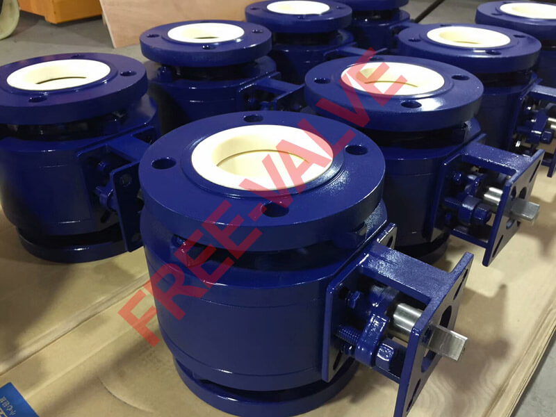 Pneumatic Zirconia High Anti-Corrosion Ceramic Ball Valve - Image 3