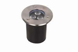 Recessed LED Ground Light for Pathways and Gardens