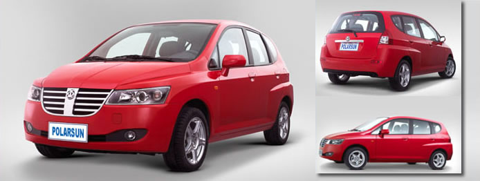 Compact Electric Hatchback Car