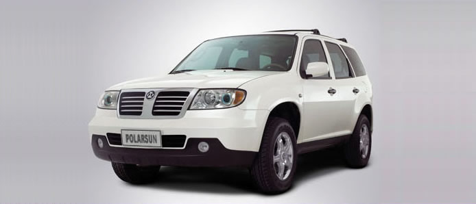White SUV for On and Off-Road Use