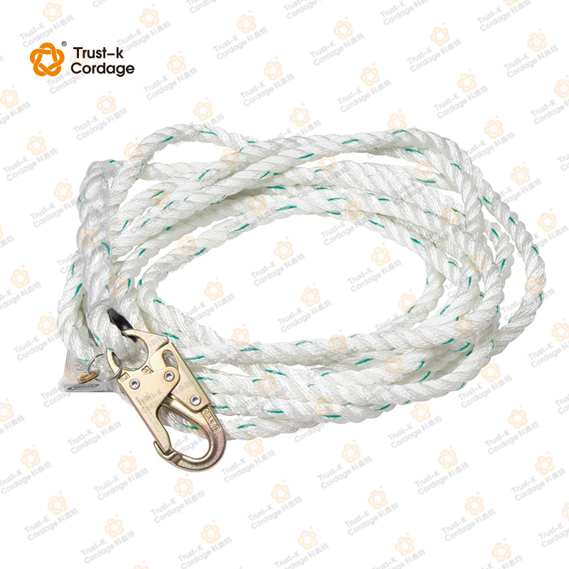 Polydacron 3-Strand Twisted Safety Lifeline Rope