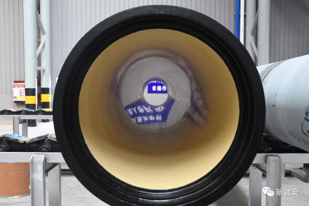 Polyurethane Lined Ductile Iron Pipe