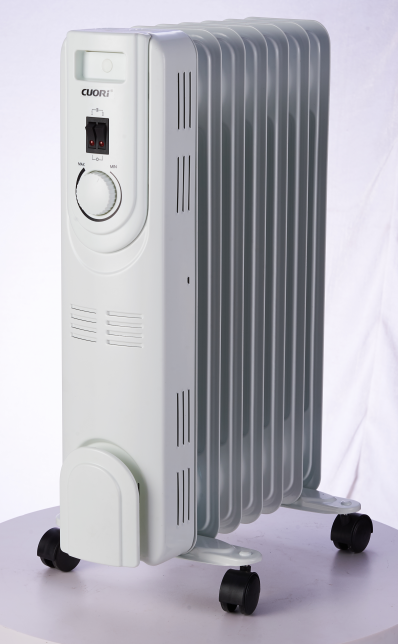 Oil-Filled Radiator Heater with Adjustable Thermostat