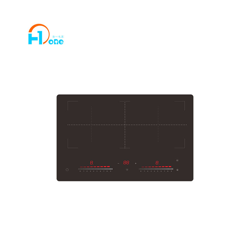 Portable 2 Zone Induction Hob with Slide Control - Image 2