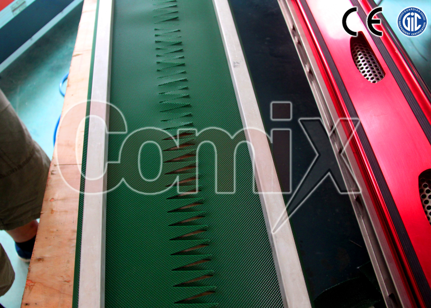 Portable Air-Cooled PVC PU Conveyor Belt Splicing Machine