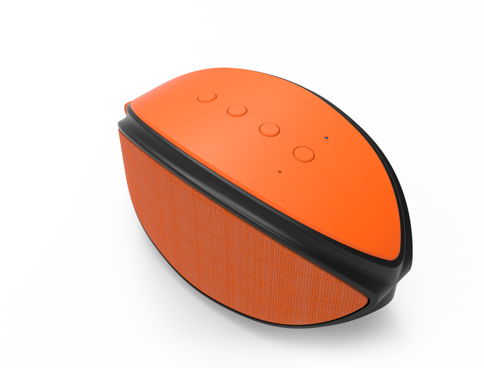 Portable American football bluetooth speaker IPX6 waterproof support TF card and FM - Image 2