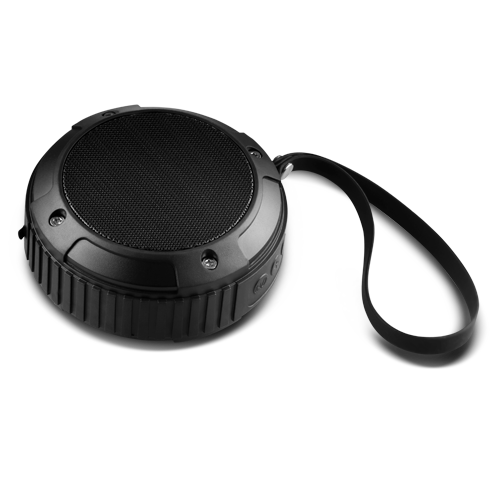 Portable Bluetooth Speaker with Integrated Strap