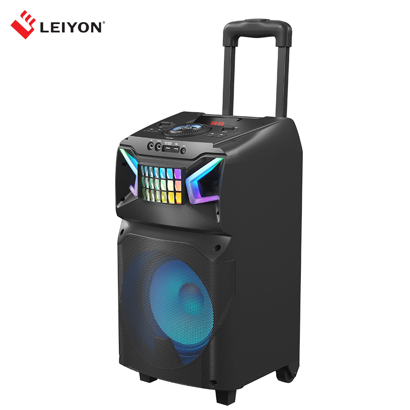 Portable Bluetooth Speaker, Rechargeable PA System with Wireless Microphone DJ Party Speak - Image 3