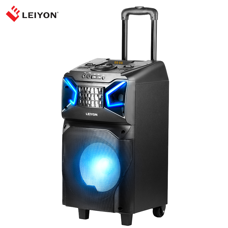 Portable Bluetooth Speaker, Rechargeable PA System with Wireless Microphone DJ Party Speak - Image 2