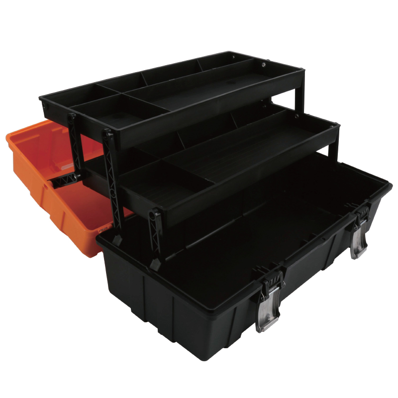 Portable Cantilever Plastic Toolbox
