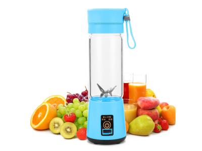 portable electric USB charging automatic 6 blades juicer blender fruit juicer - Image 2