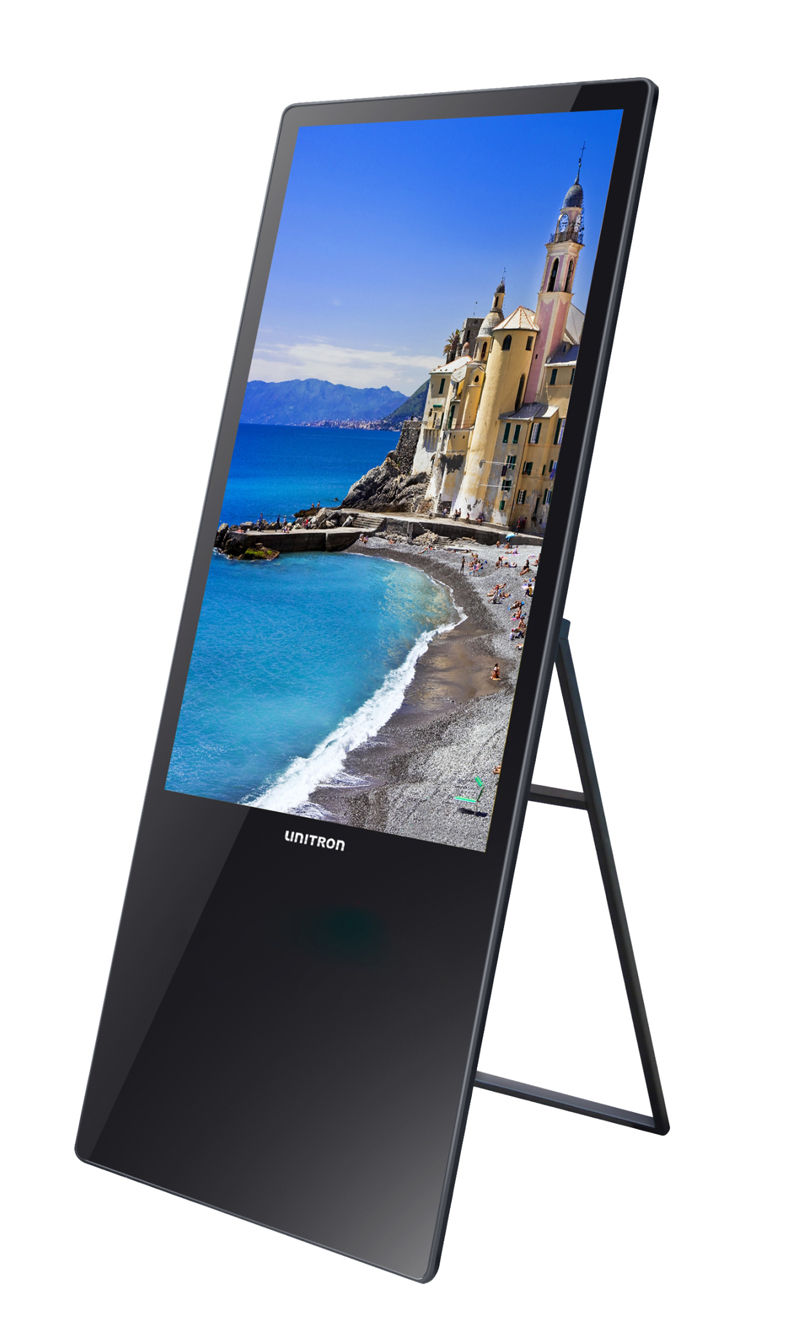 Portable LED Advertising Floor Standing Display Digital Signage/Digital Signage Photo Kiosk/Network - Image 2