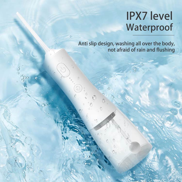 Portable Mini Water Flosser Cordless IPX7 Waterproof Powerful Cleaning Oral Irrigator - Image 2