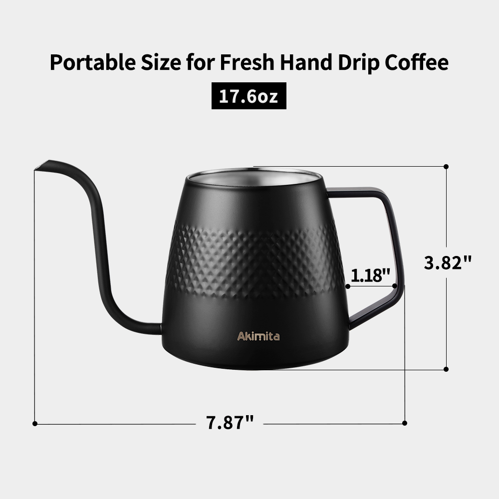 Pour Over Coffee Dripper with Diamond Pattern
