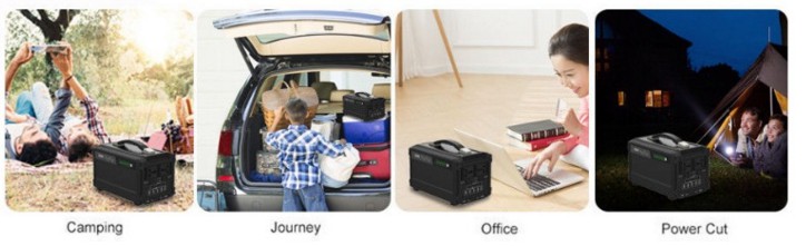Portable Power Station with Multiple Outlets