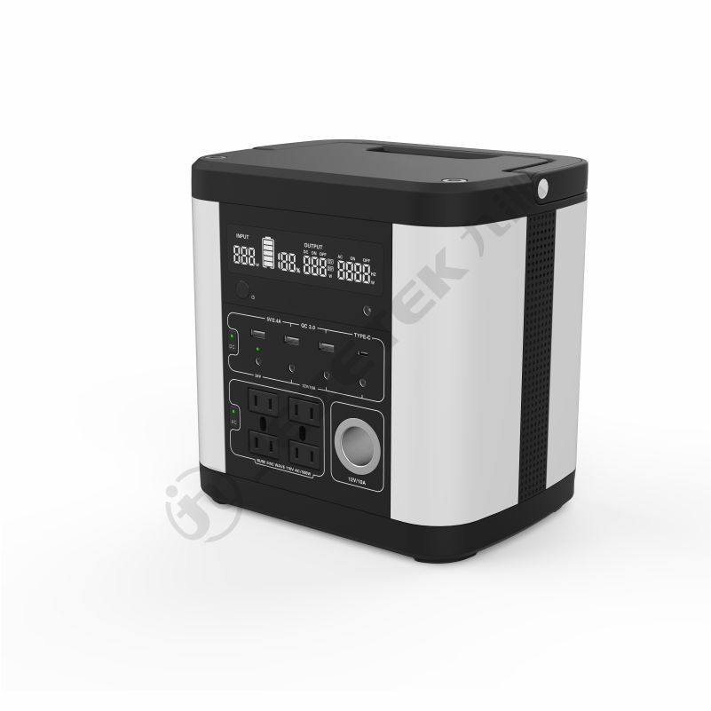 500W Portable Power Station with Multiple Output Ports
