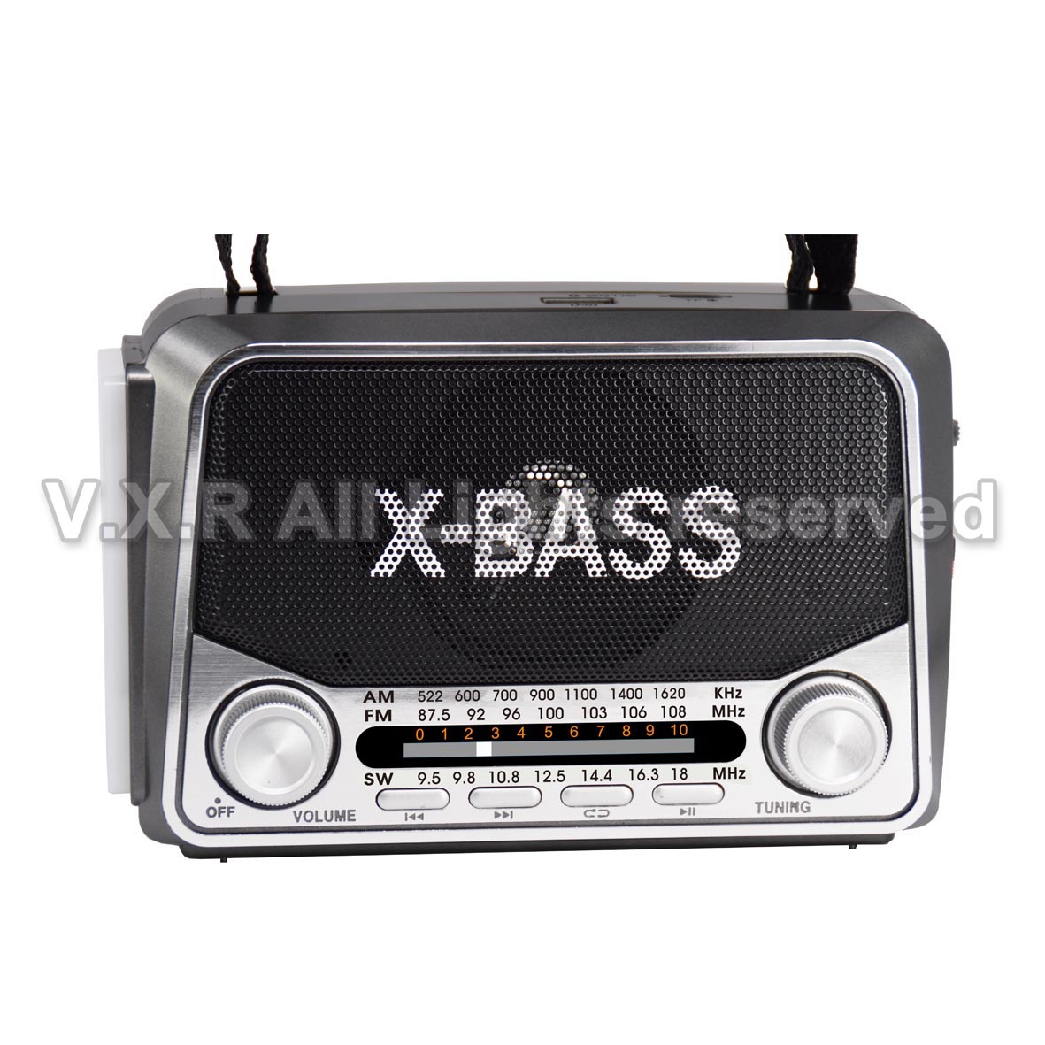 Portable AM/FM/SW Radio with MP3 Player