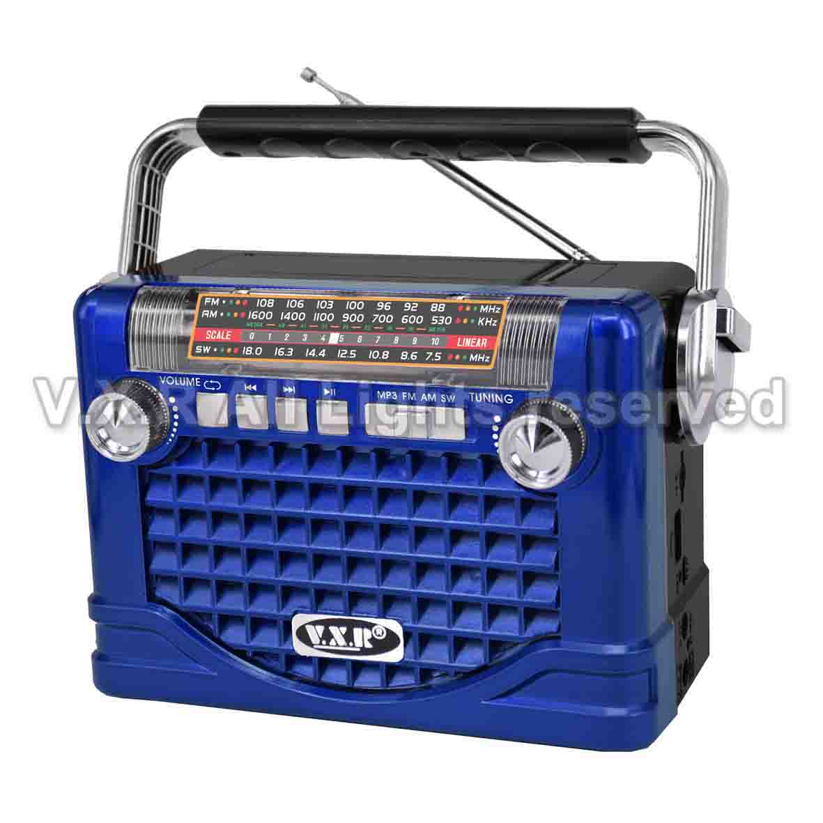 Portable FM/AM/SW Radio with MP3 Player