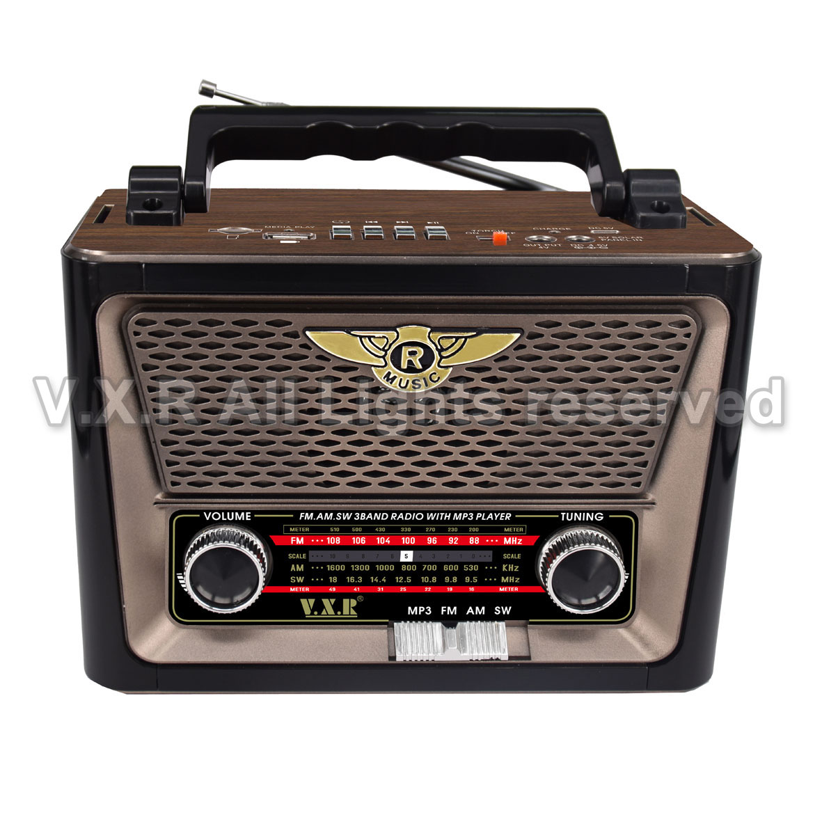 PORTABLE RETRO RADIO VX-339 - Image 2