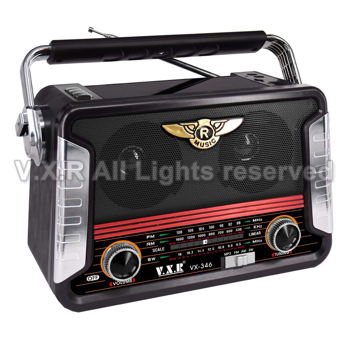 PORTABLE RETRO RADIO VX-346 - Image 2