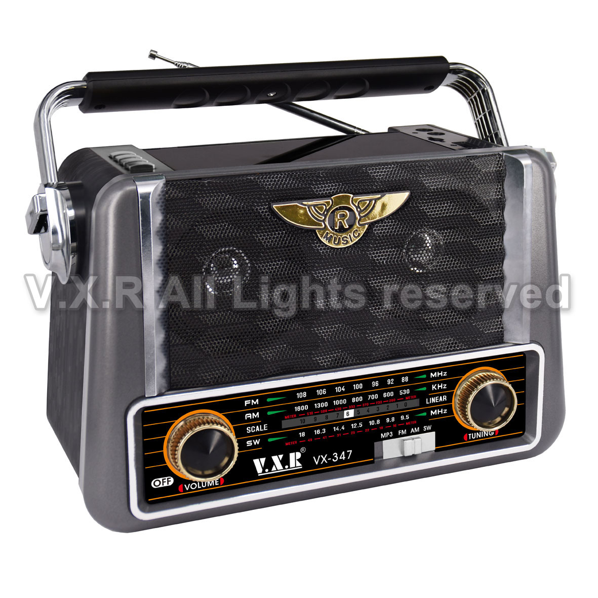 PORTABLE RETRO RADIO VX-347 - Image 3