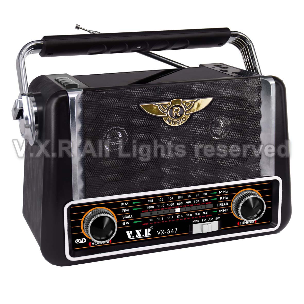PORTABLE RETRO RADIO VX-347 - Image 2