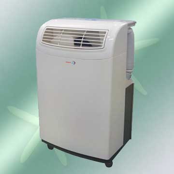 Mobile Air Conditioning Unit with Self-Evaporation