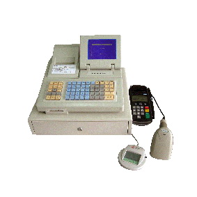 Point of Sale Terminal with Cash Register