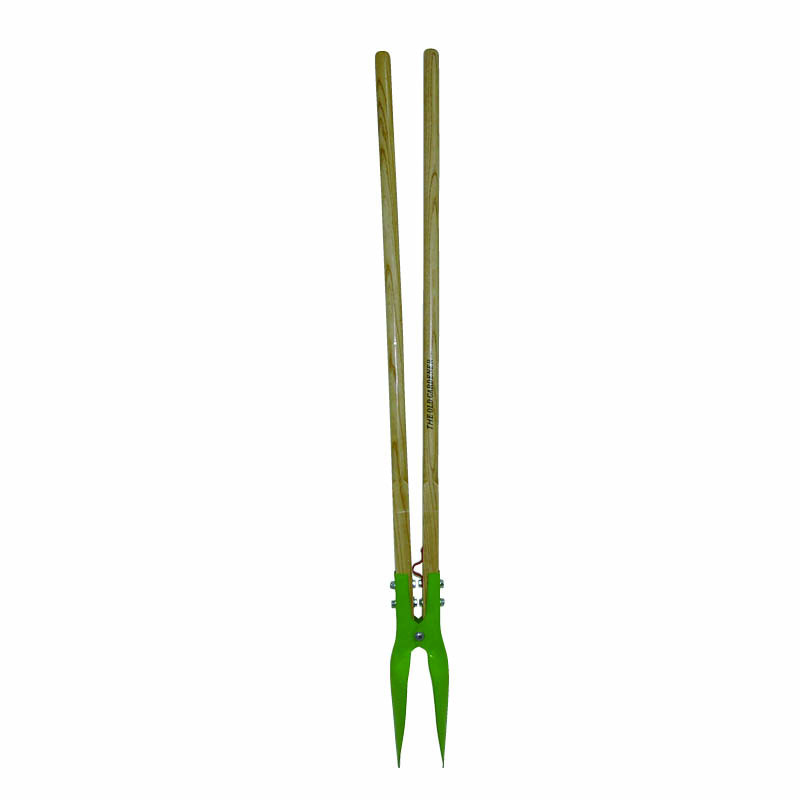 Manual Post Hole Digger with Wooden Handles