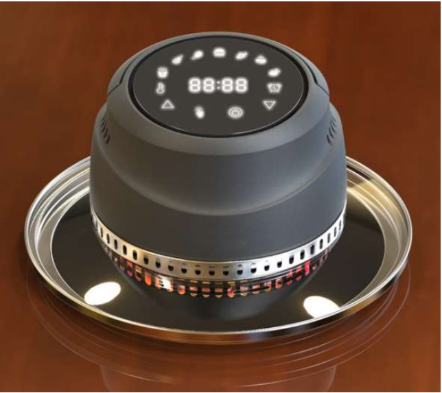 potable air fryer lid - Image 2