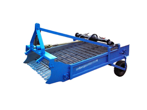 Tractor-Mounted Potato Harvester