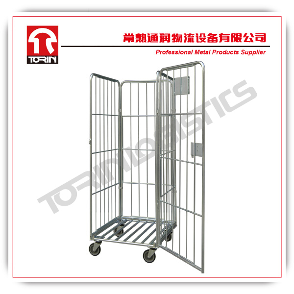 Steel Roll Container with Powder Coating