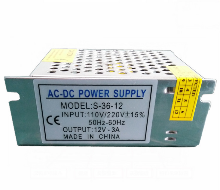 AC-DC 12V 3A Power Supply